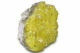 Bright-Yellow Sulfur Crystals - Bolivia #305308-2